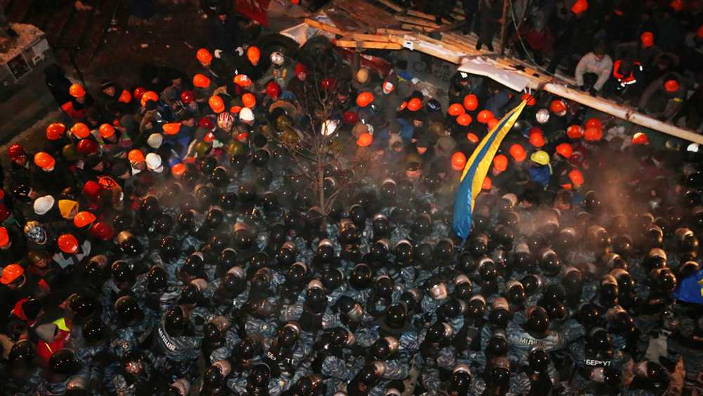 Штурм Евромайдана