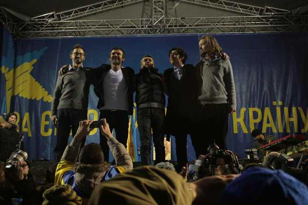 Концерт группы Океан Ельзи в первом составе