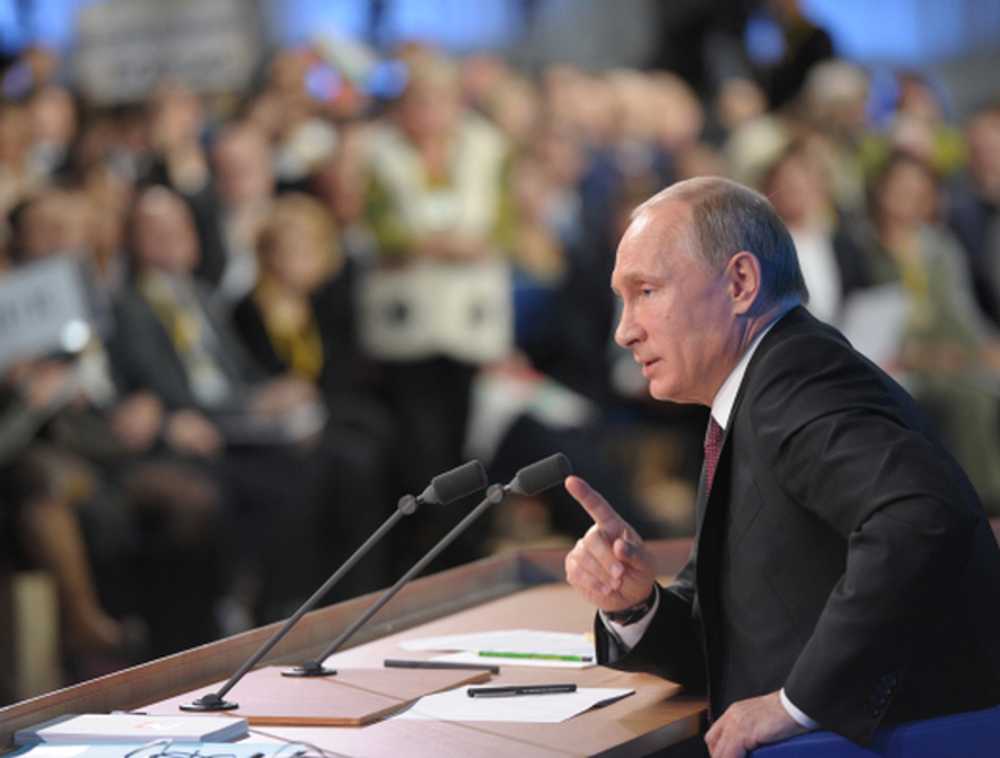 Путин о возможном вводе войск в Украину