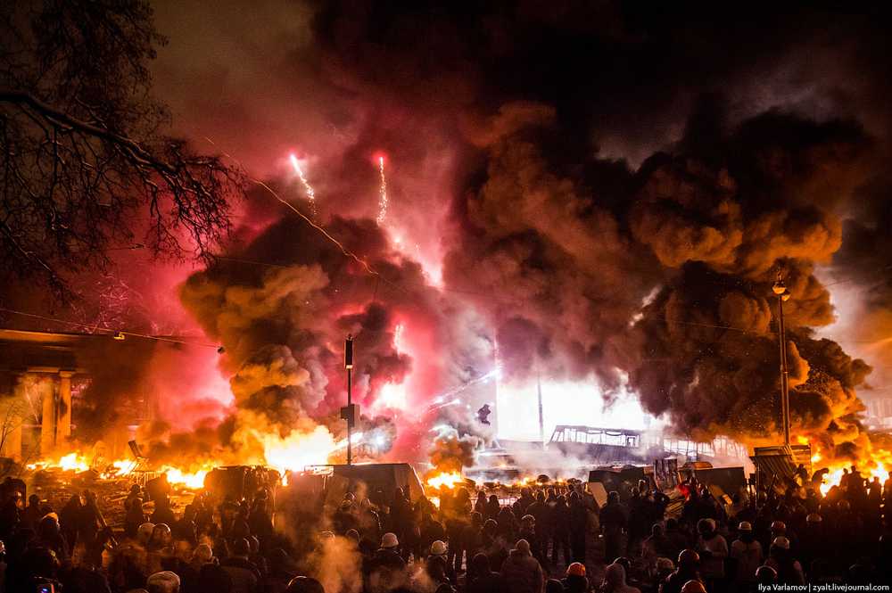 Первая жестокая ночь на ул.&nbsp;Грушевского